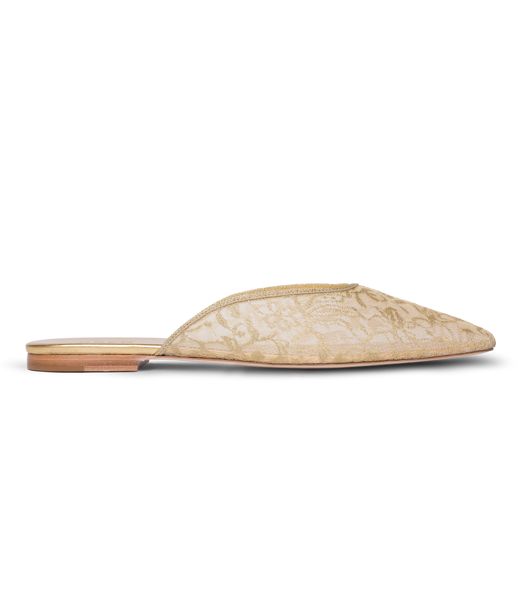 ADAIR SLIDE -- GOLD LACE