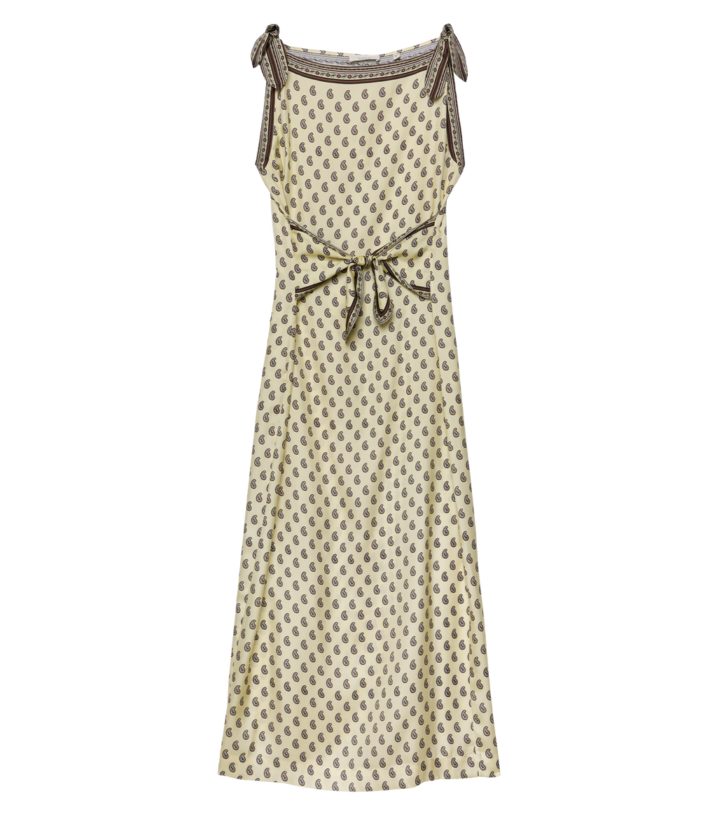 AMORETTE DRESS -- SUNLIGHT TAORMINA PAISLEY
