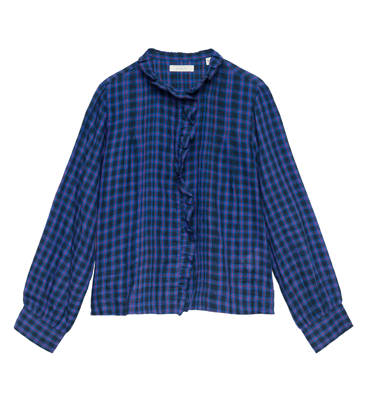 BARRETT TOP -- CHAMONIX PLAID