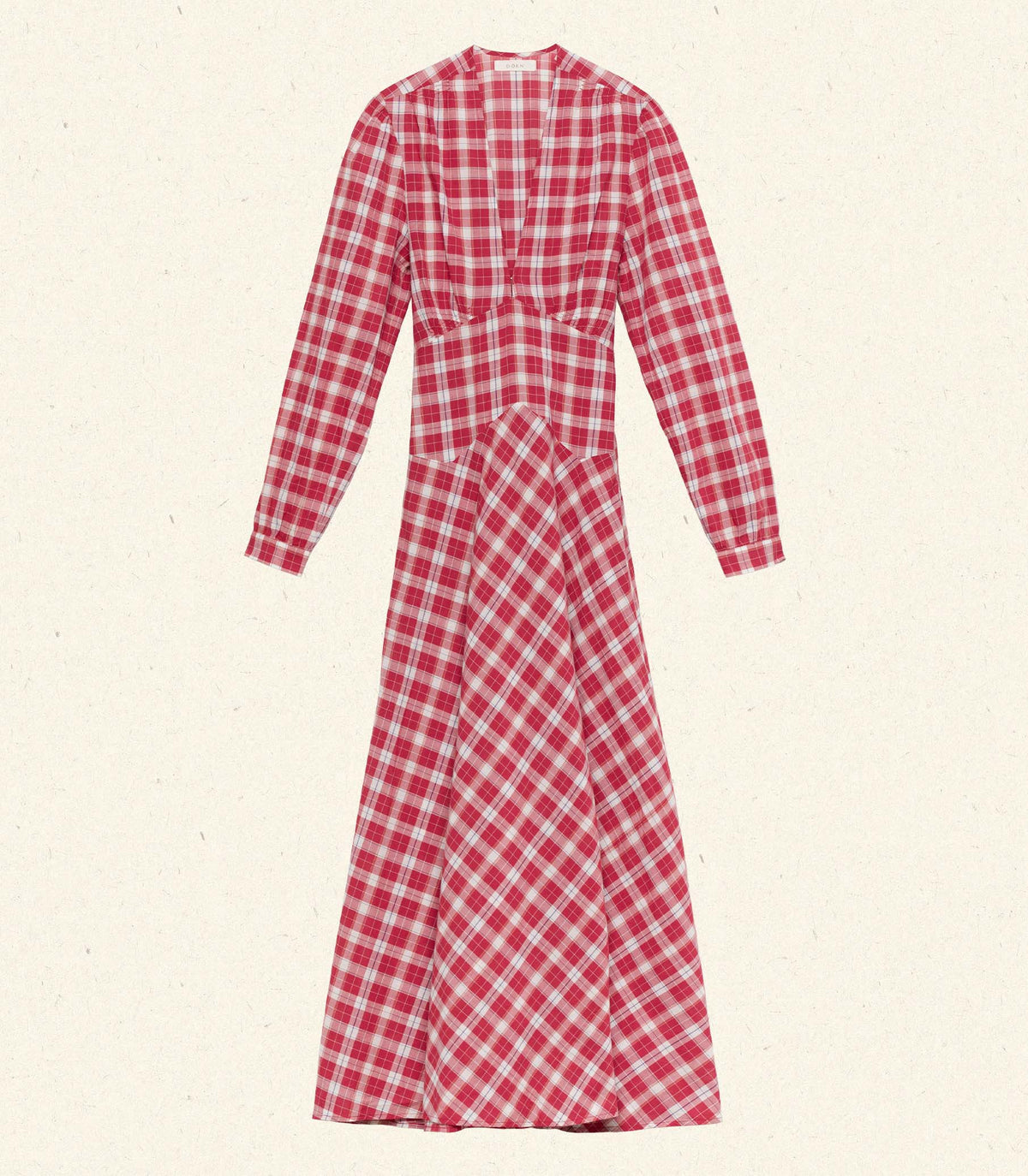 CHARLESTON DRESS -- ALSACE PLAID