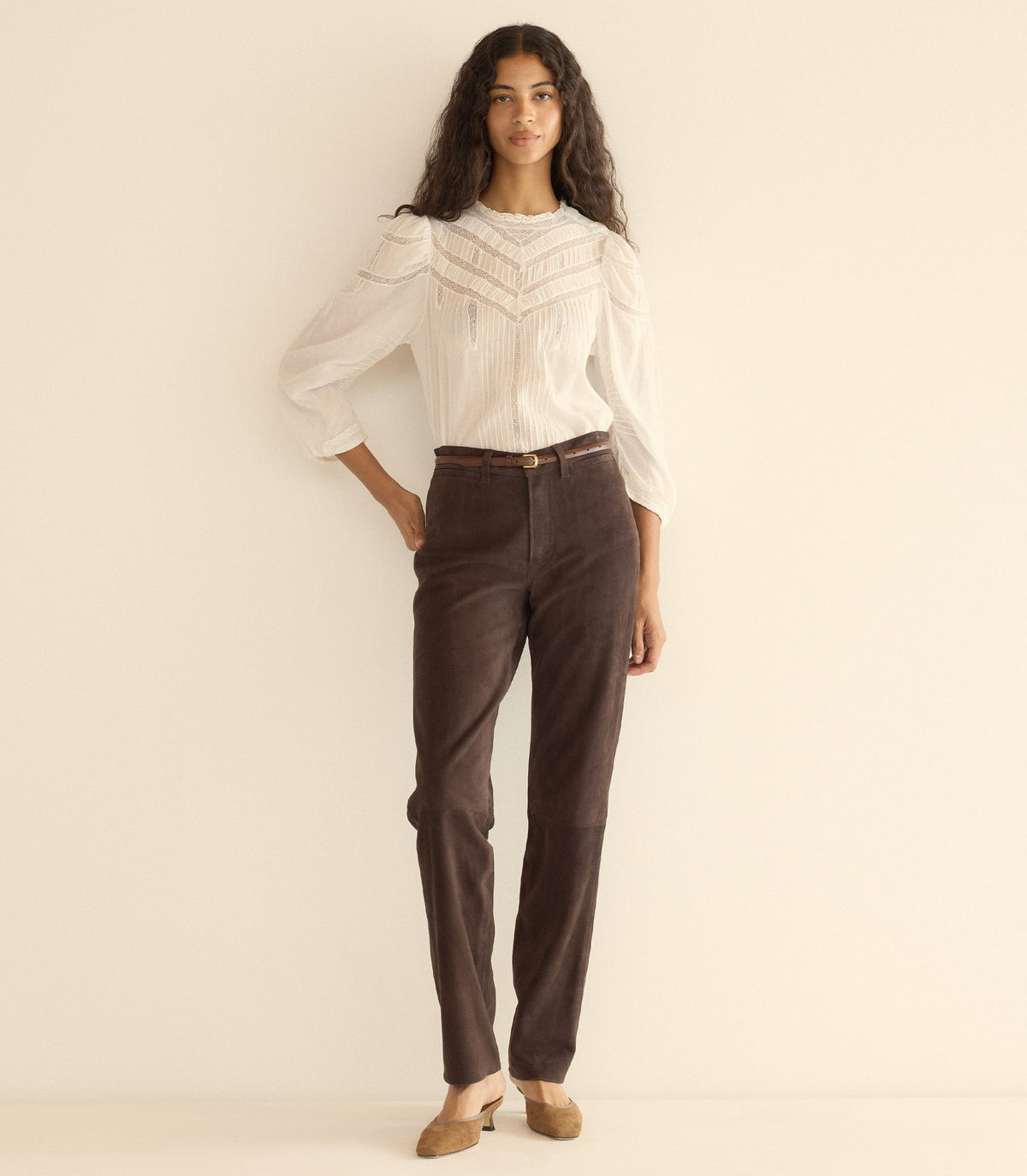 CHEVALIER PANT -- DEEP CHOCOLATE