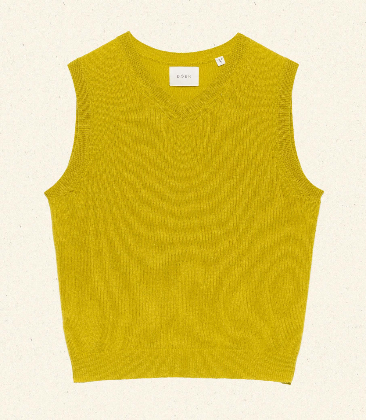 DAMIA CASHMERE VEST -- ANTIQUE MOSS