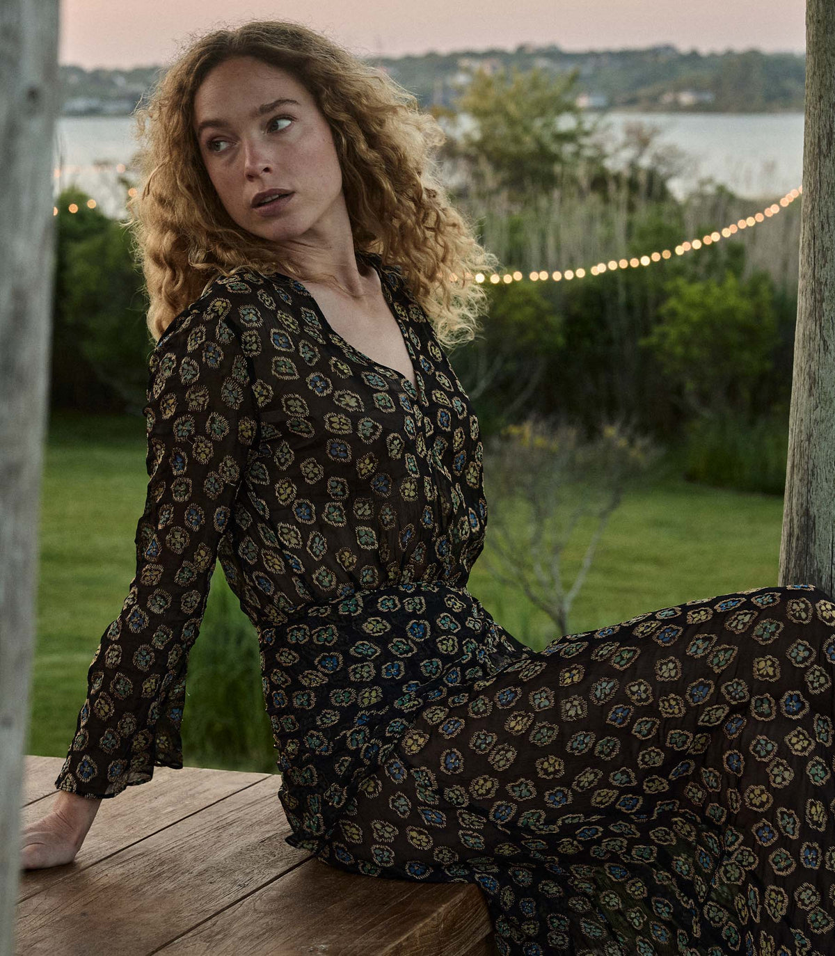 MONIQUE DRESS -- JONI FLORAL