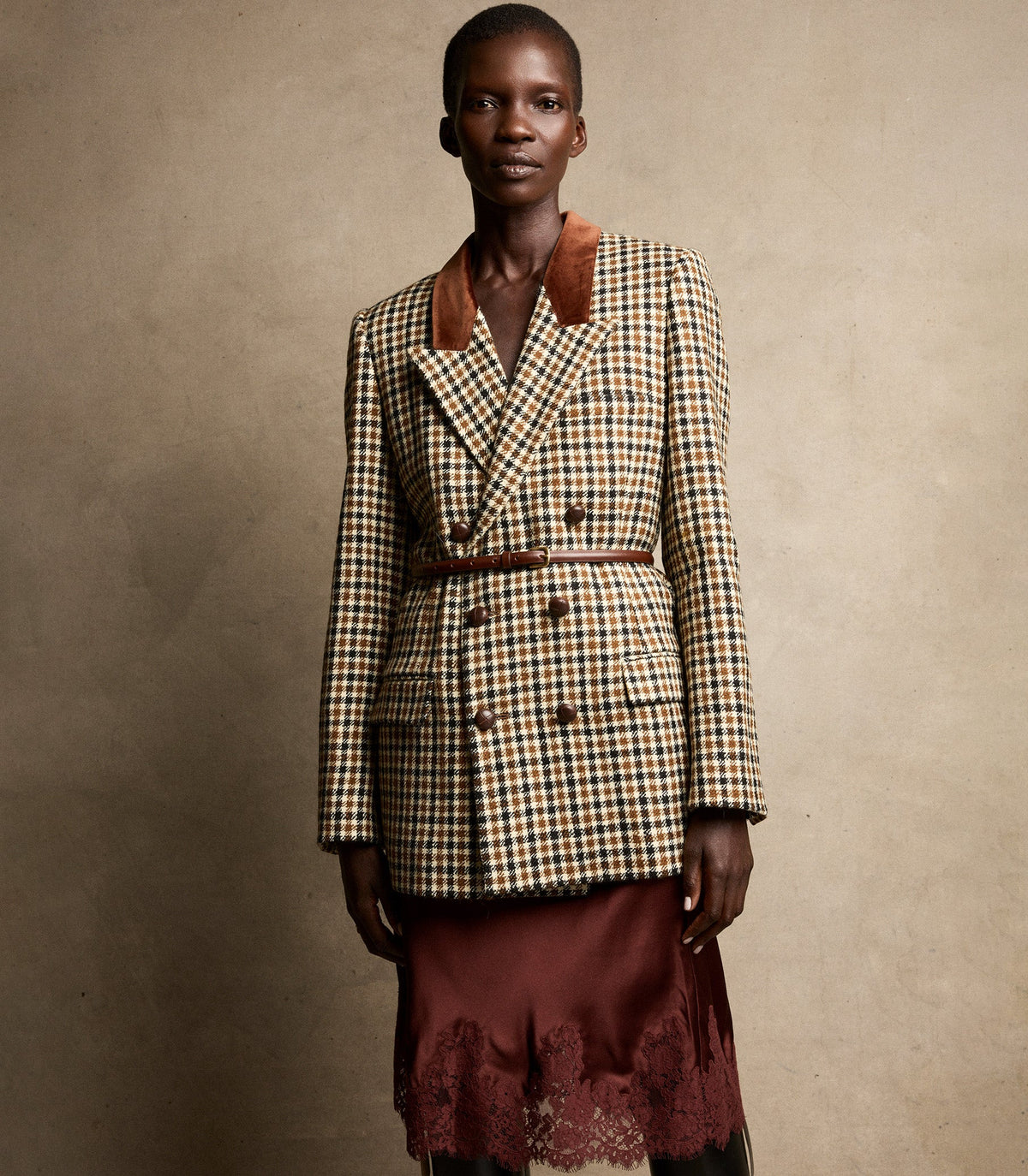 DUCCIO BLAZER -- ELLSWORTH HOUNDSTOOTH