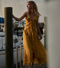 EVELINA DRESS -- GOLDEN ACACIA