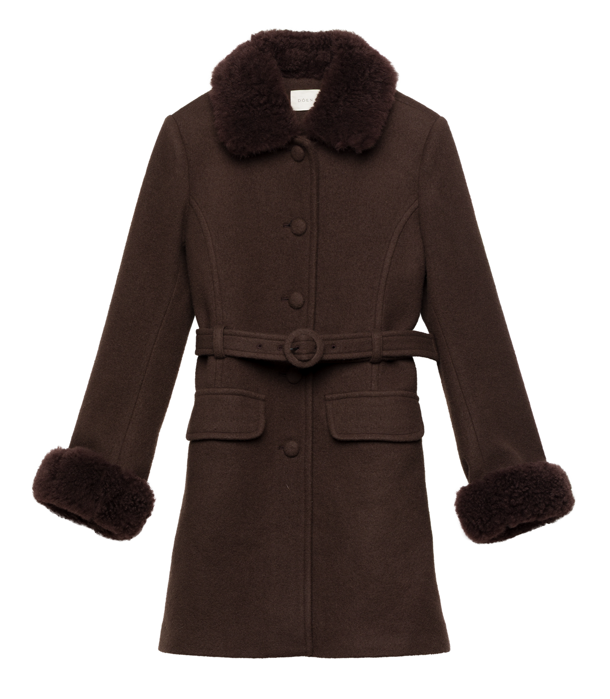 FARROW COAT -- CHOCOLATE