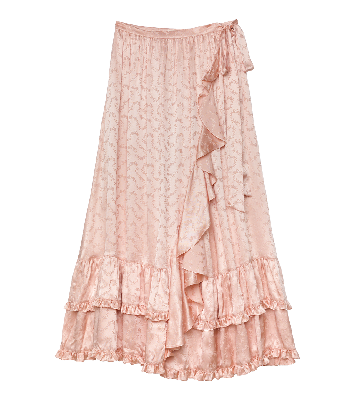 FIORENZA SKIRT -- PEACH SORBET