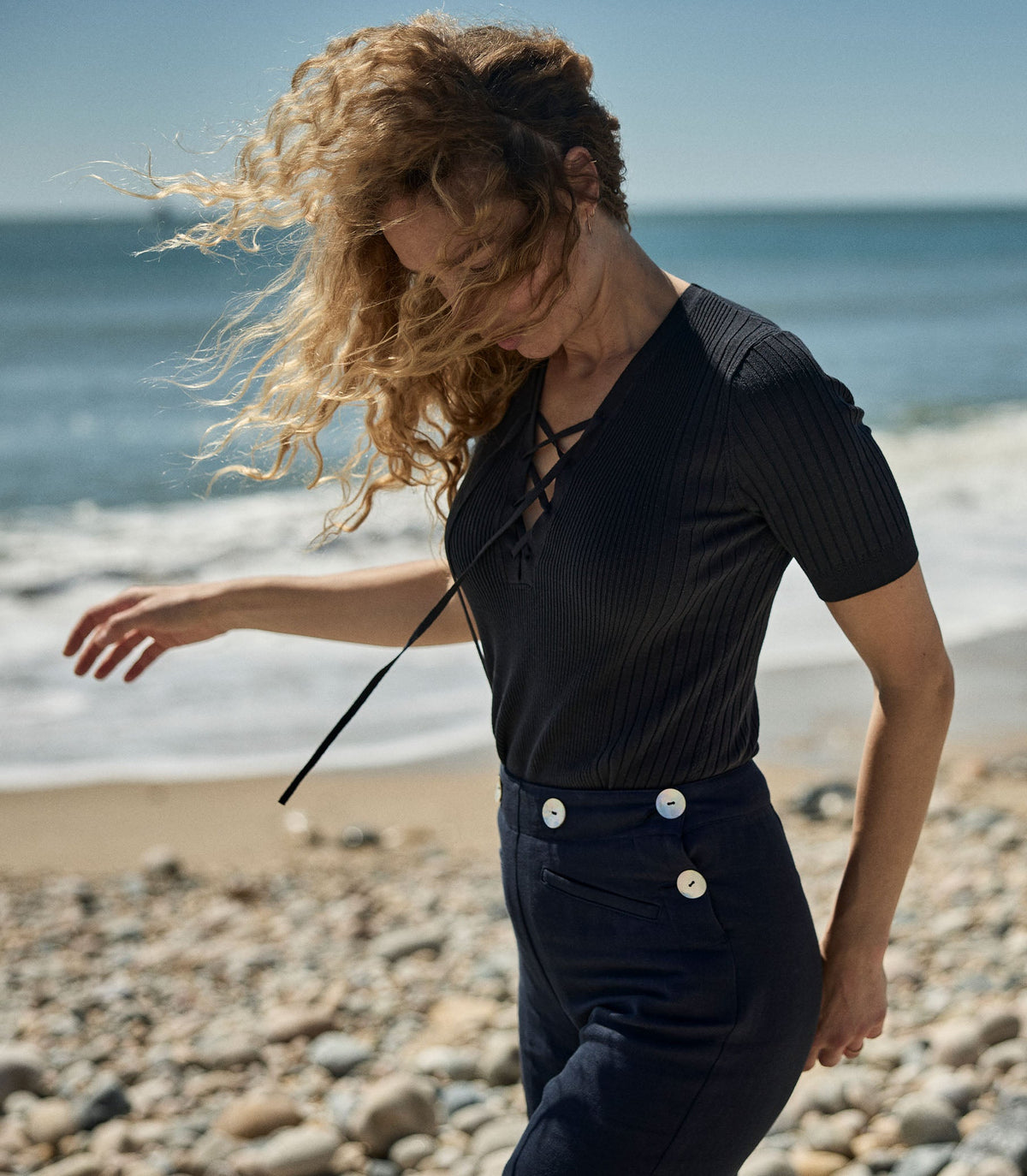 GLENNE PANT -- NAVY