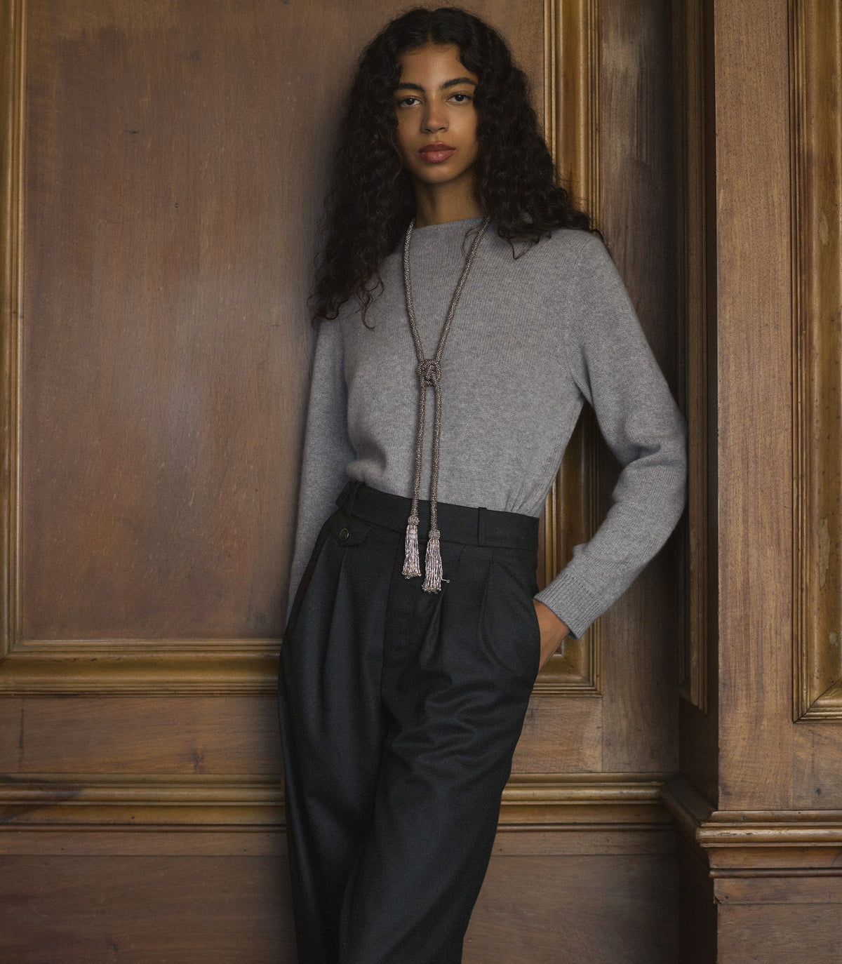 GRIFFIN PANT -- DARK CHARCOAL
