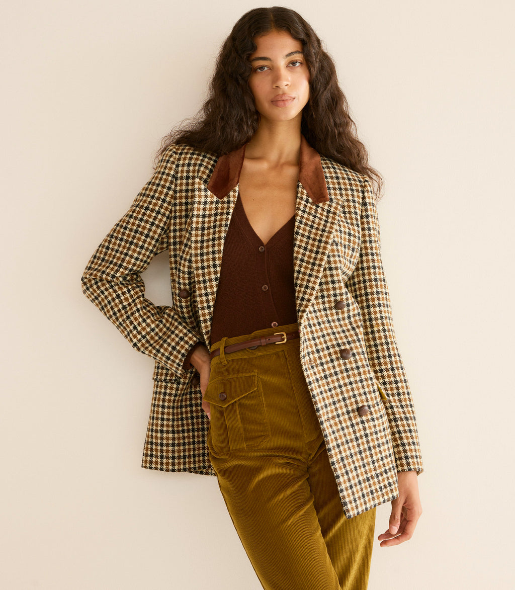 DUCCIO BLAZER -- ELLSWORTH HOUNDSTOOTH
