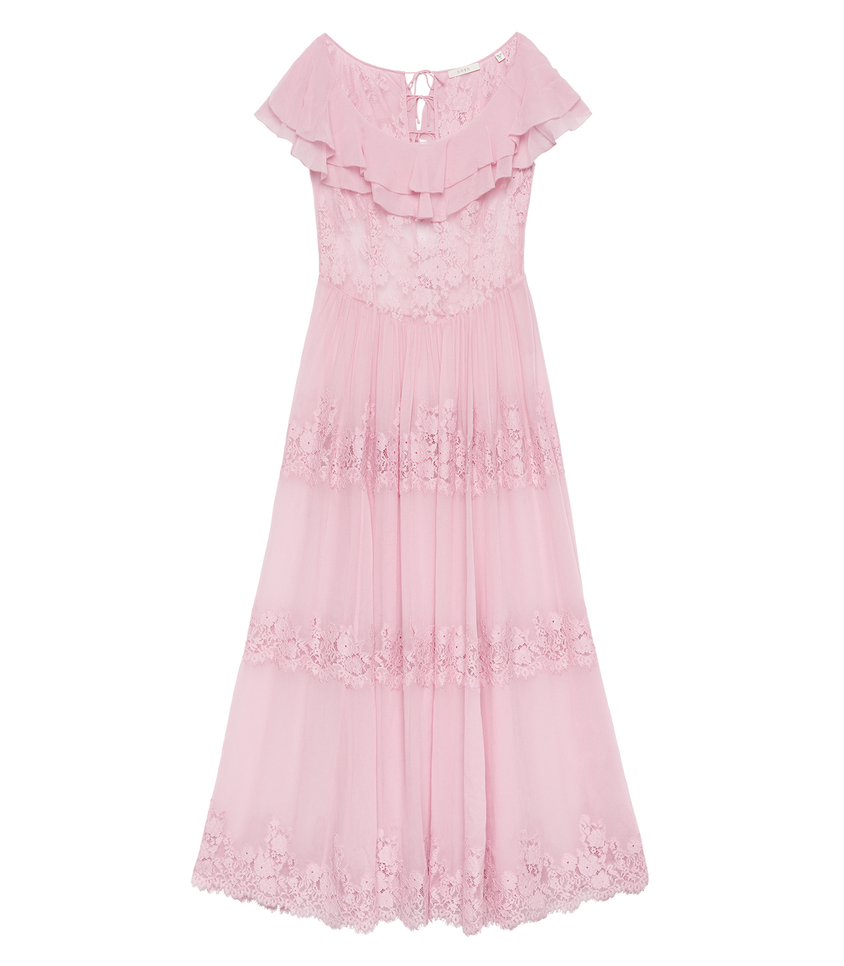JOYELLE DRESS -- PINK HYDRANGEA