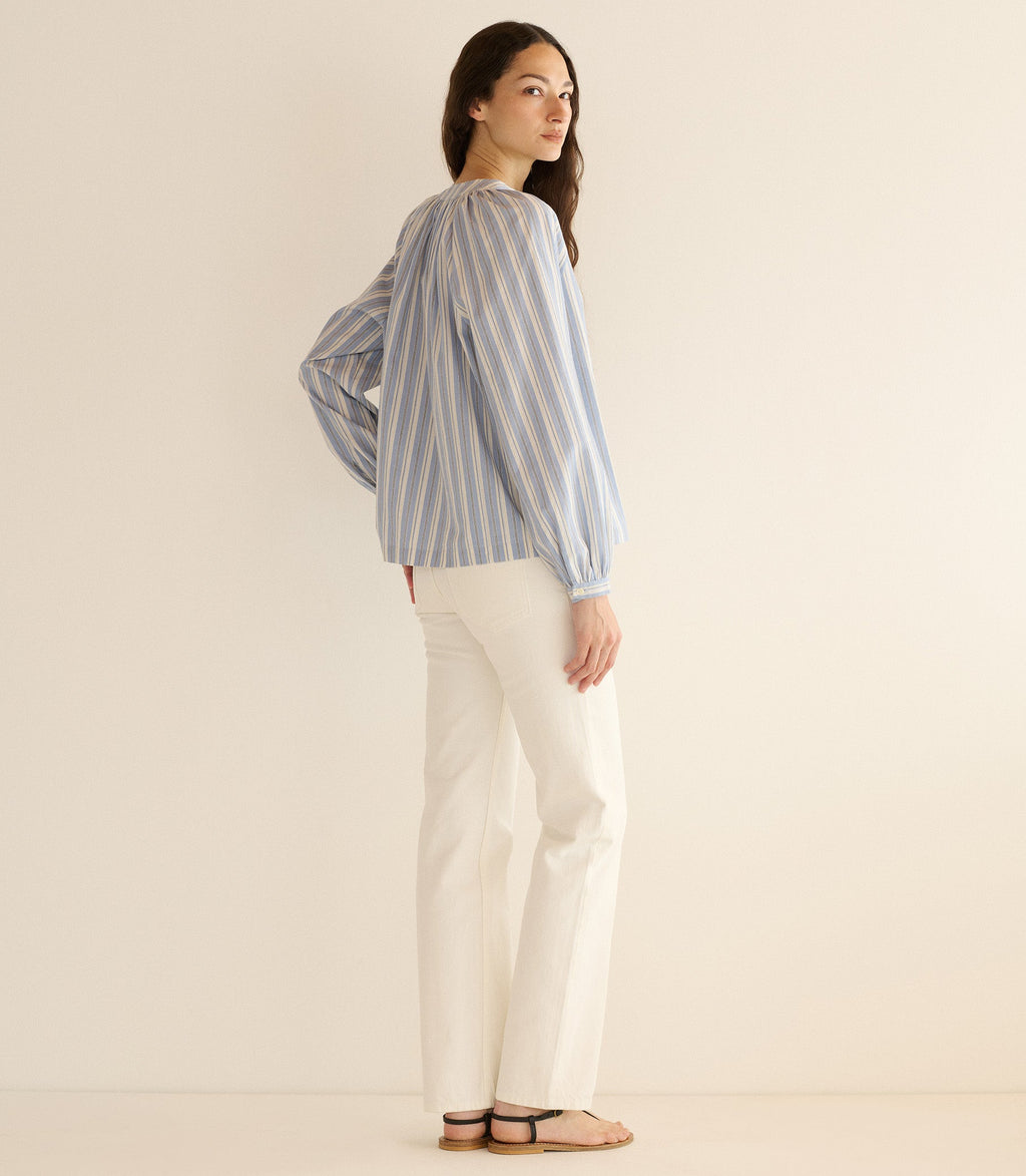 JULIENNE TOP -- LOIRET STRIPE