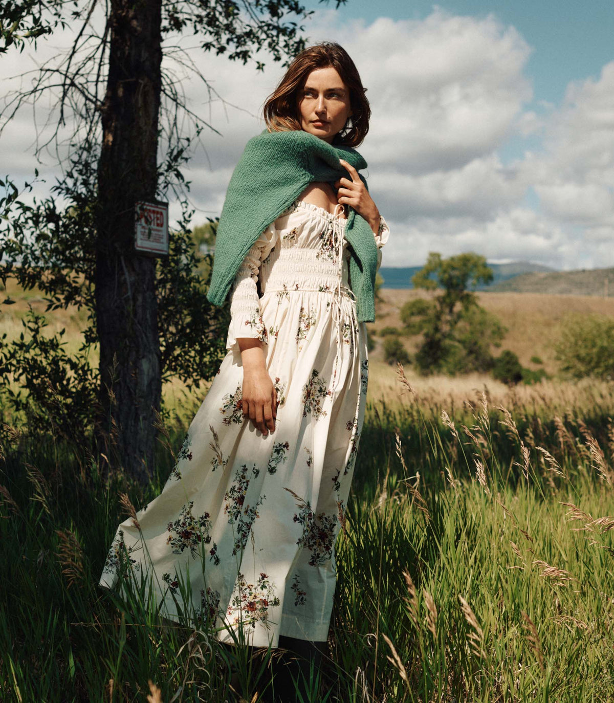 IVA SWEATER -- VALLEY GREEN
