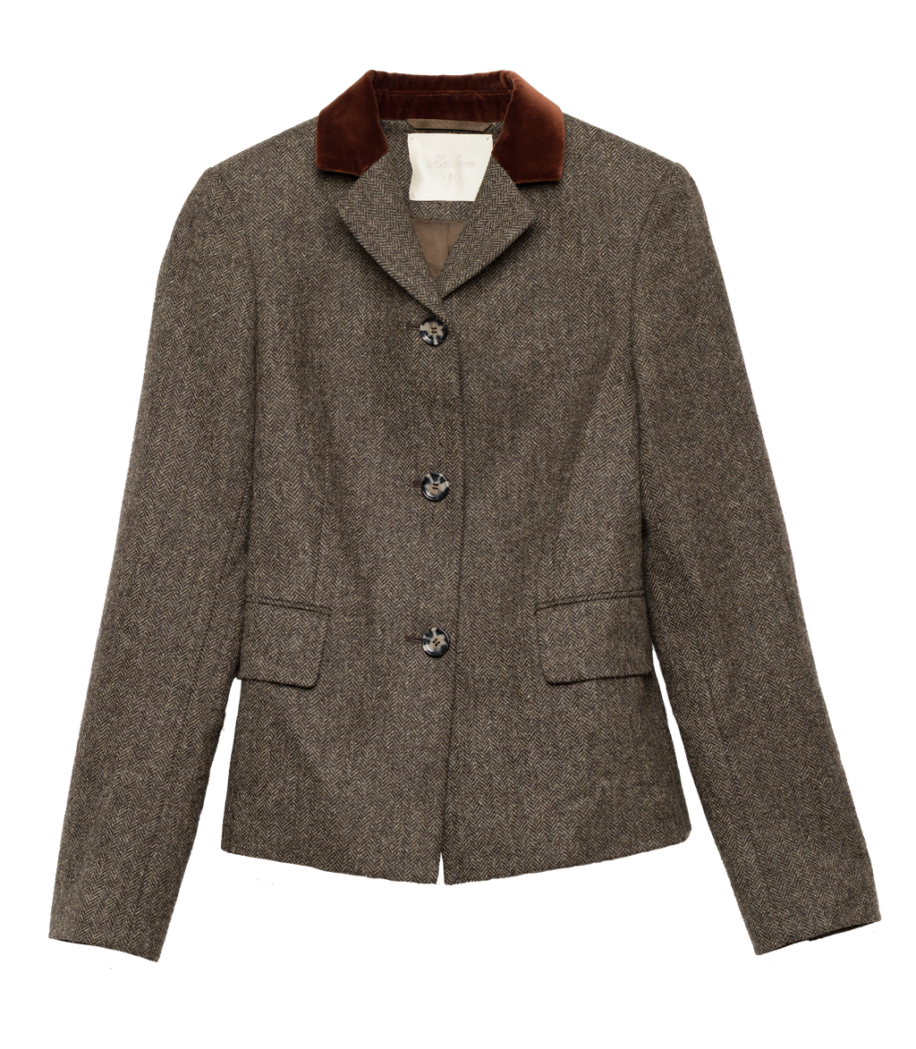 LENNON BLAZER -- ENGLISH HERRINGBONE