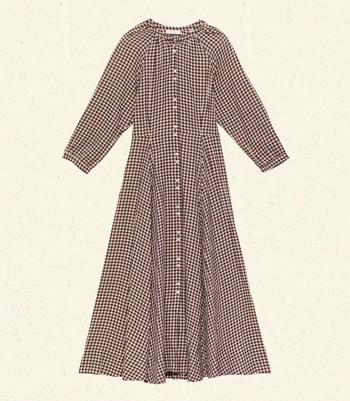 MADELAINE DRESS -- DELPHINE PLAID