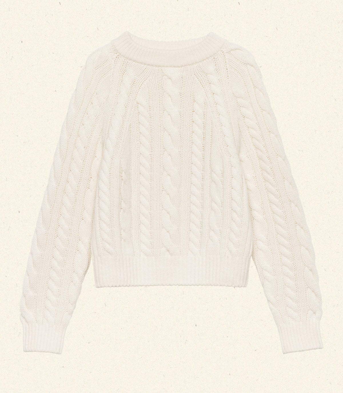 MARLOWE CASHMERE SWEATER -- IVORY
