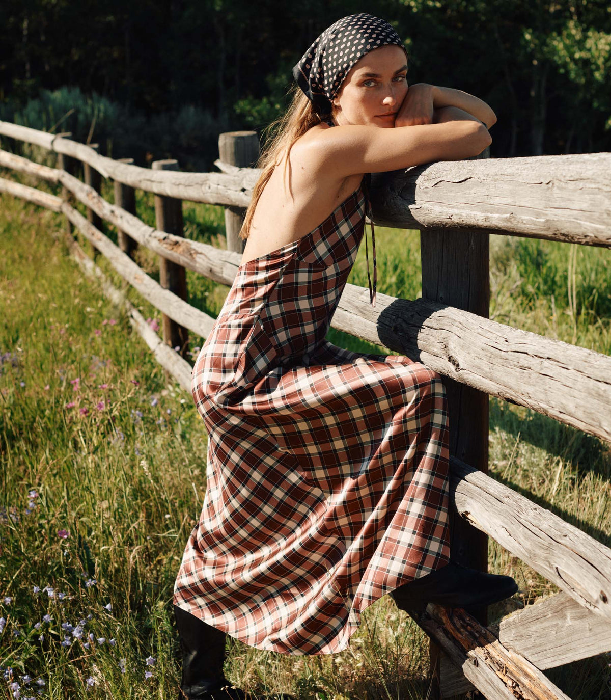 PETIT PENNY BANDANA -- CARDINALE FOULARD