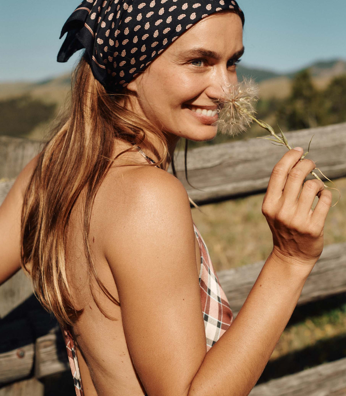 PETIT PENNY BANDANA -- CARDINALE FOULARD