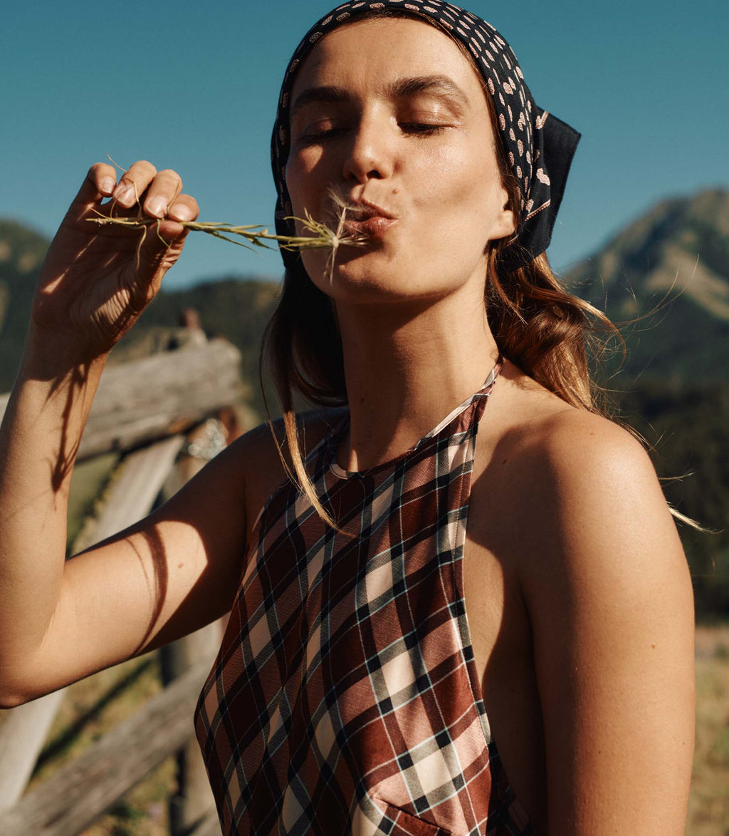PETIT PENNY BANDANA -- CARDINALE FOULARD