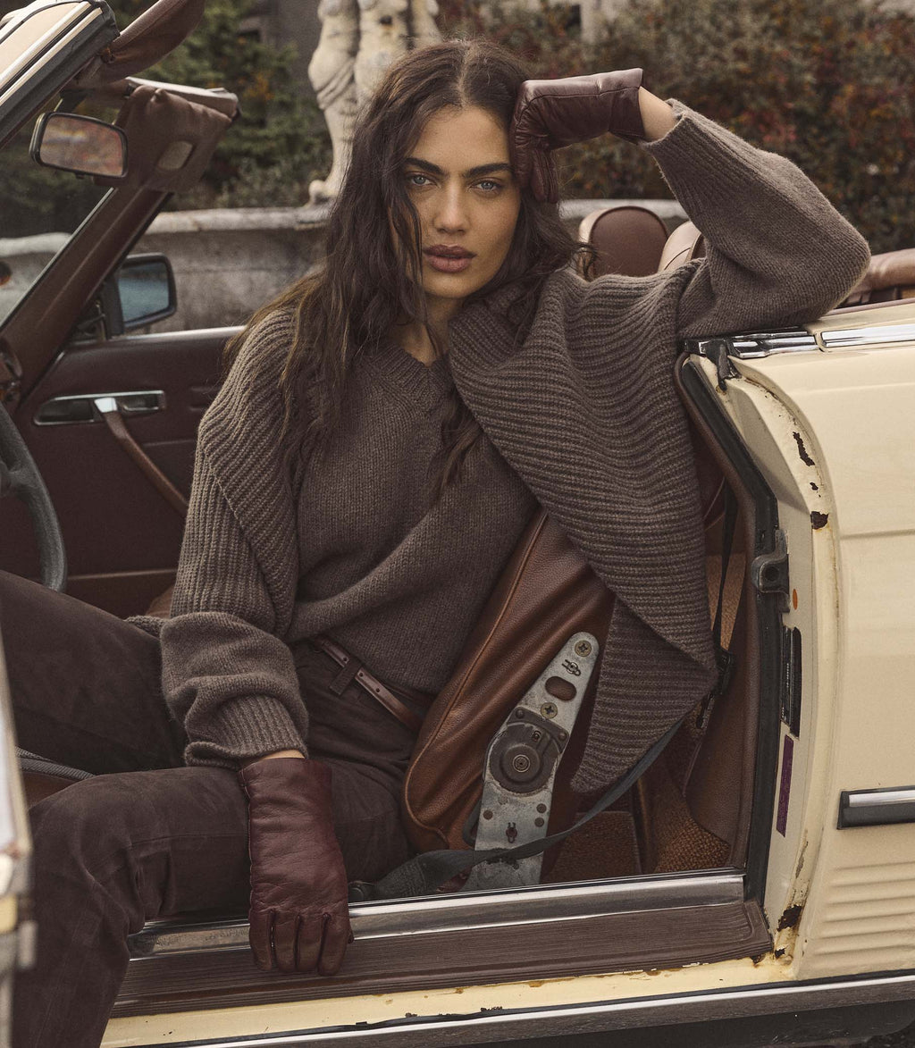 RHINE GLOVES -- CORK LEATHER