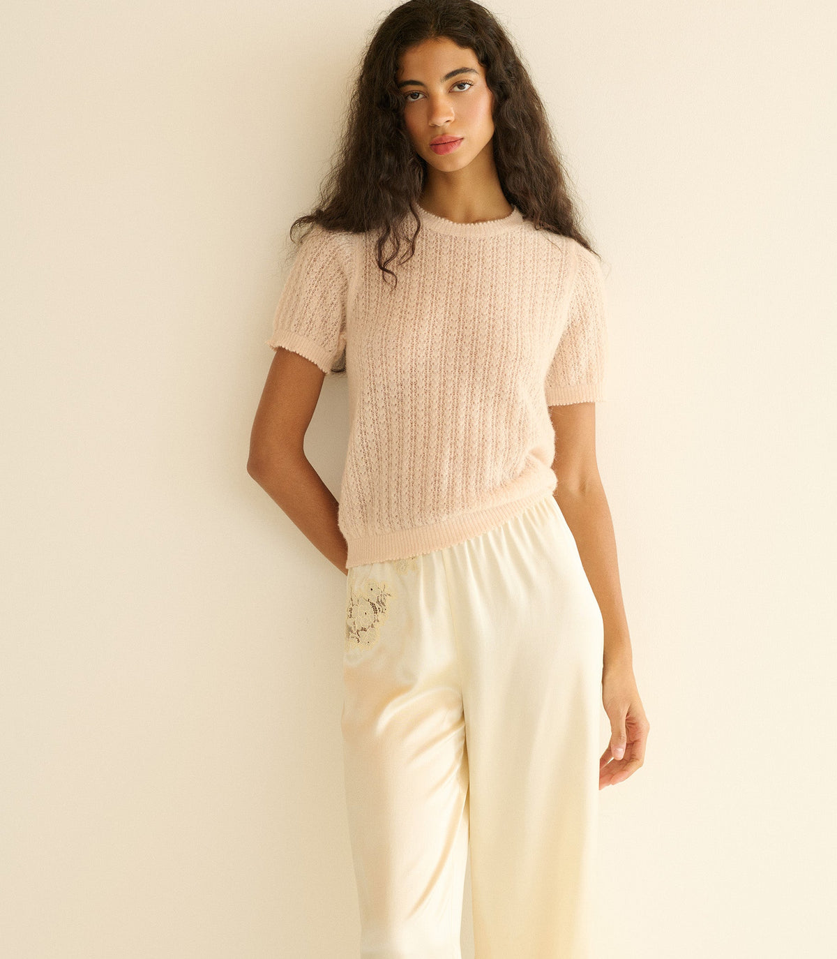 MONICA SWEATER -- PARFAIT