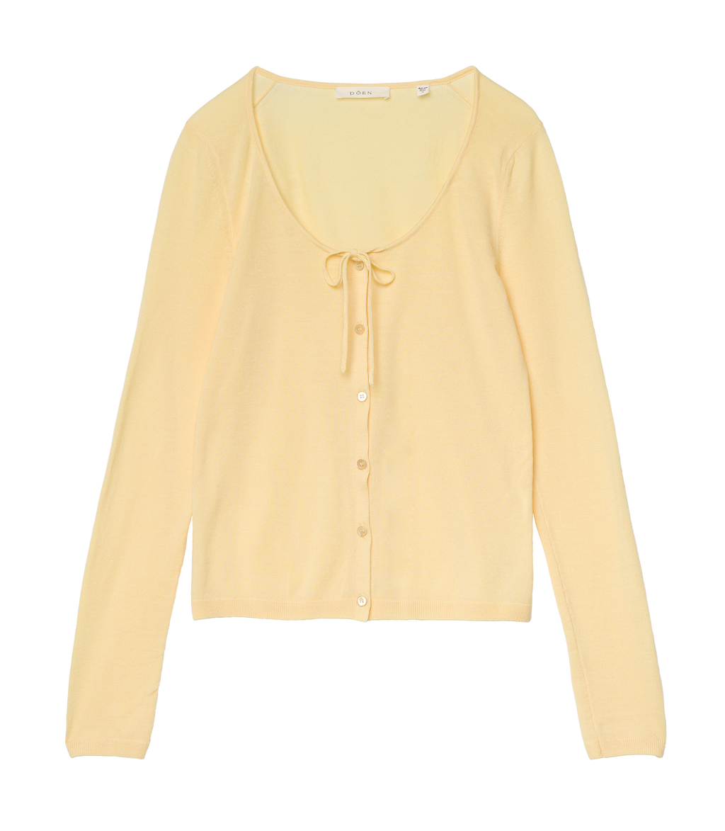 NAIDA CARDIGAN -- CITRONE