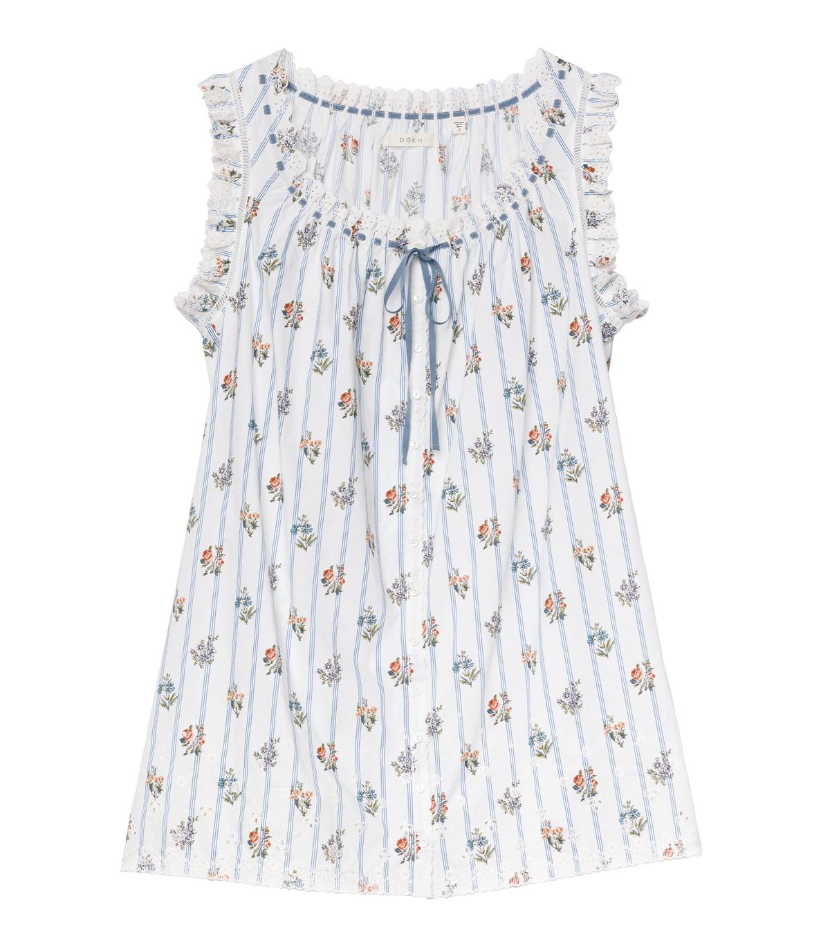 NESSIE DRESS -- FLEURS DE BORDEAUX