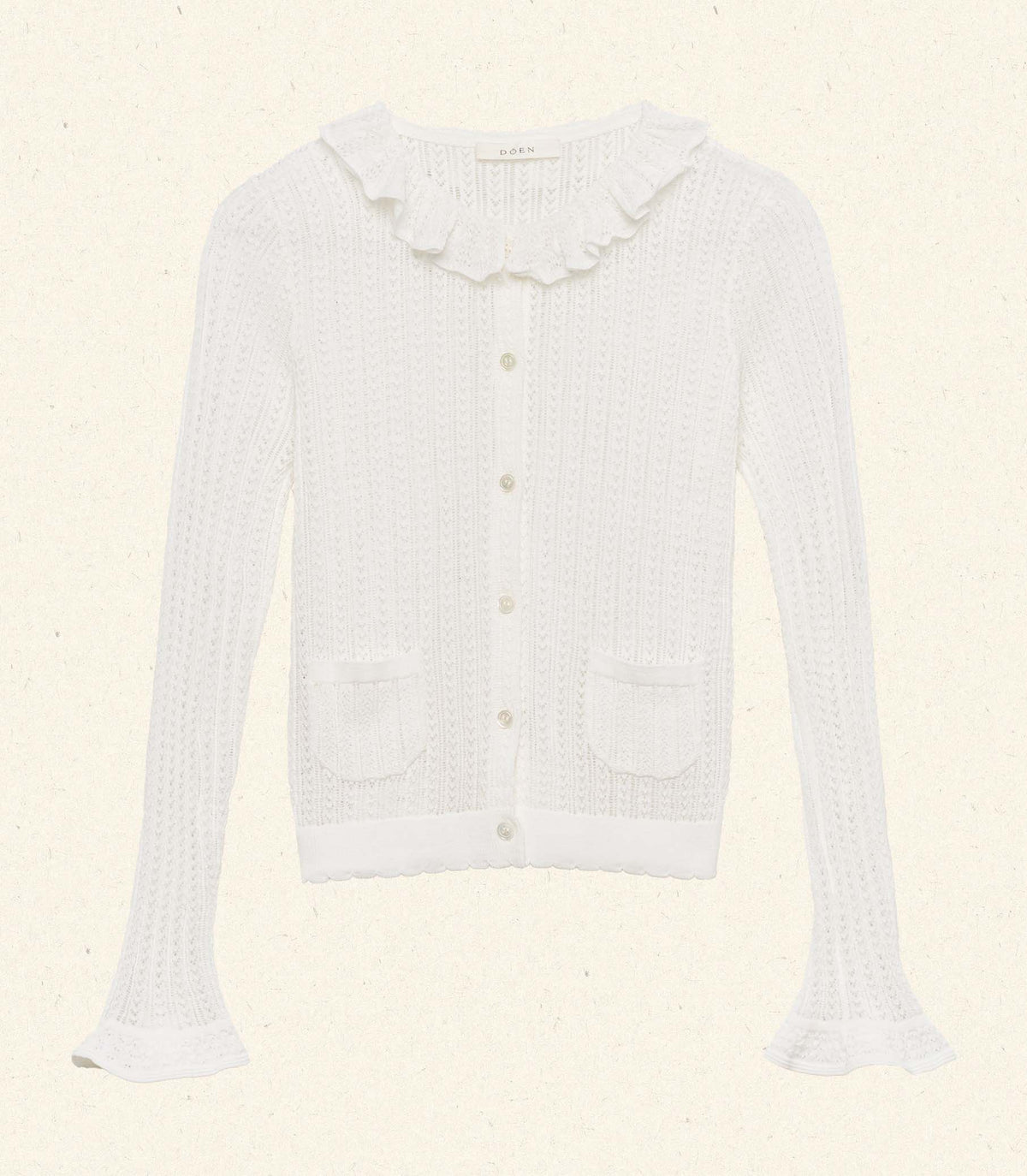 ODILLE CARDIGAN -- SALT