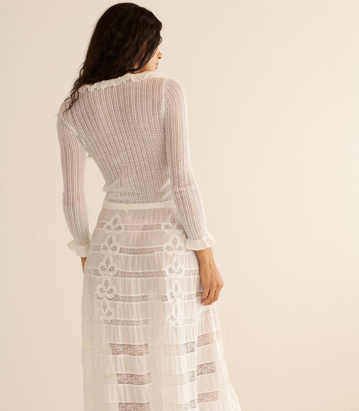 ODILLE CARDIGAN -- SALT