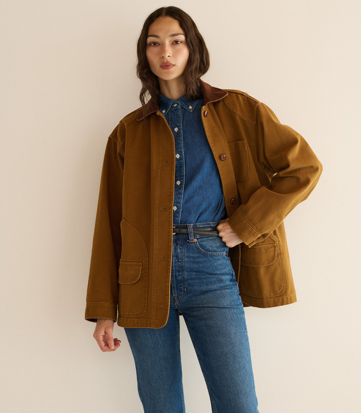 PASCUAL JACKET -- WILLOW BARK