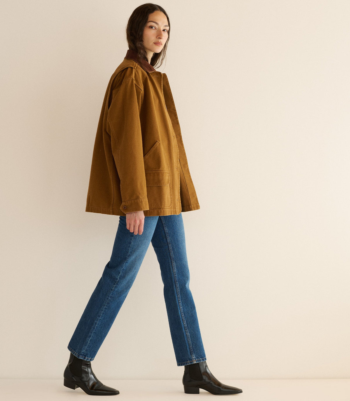 PASCUAL JACKET -- WILLOW BARK