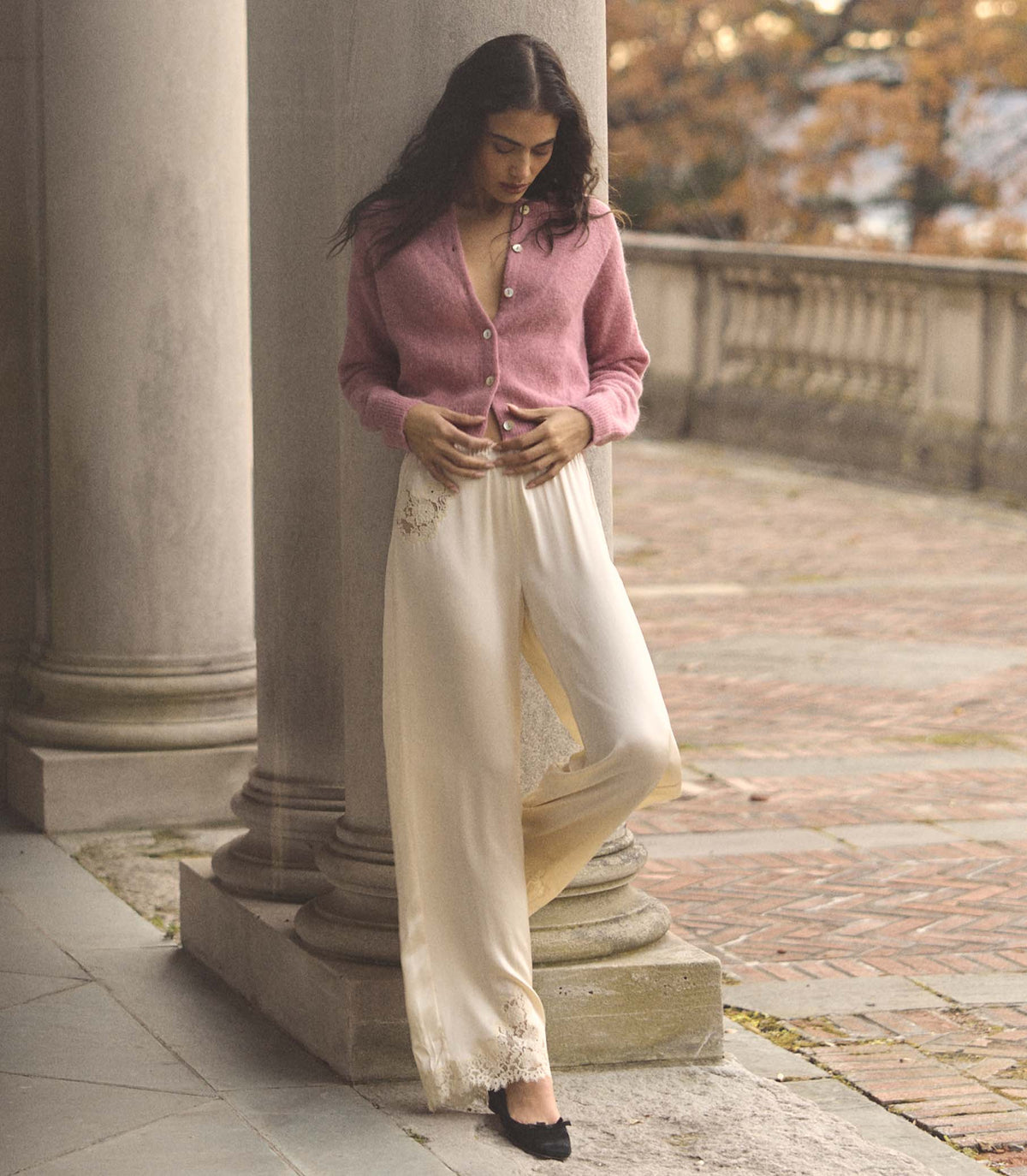 PETRA CARDIGAN -- ROSEBUD