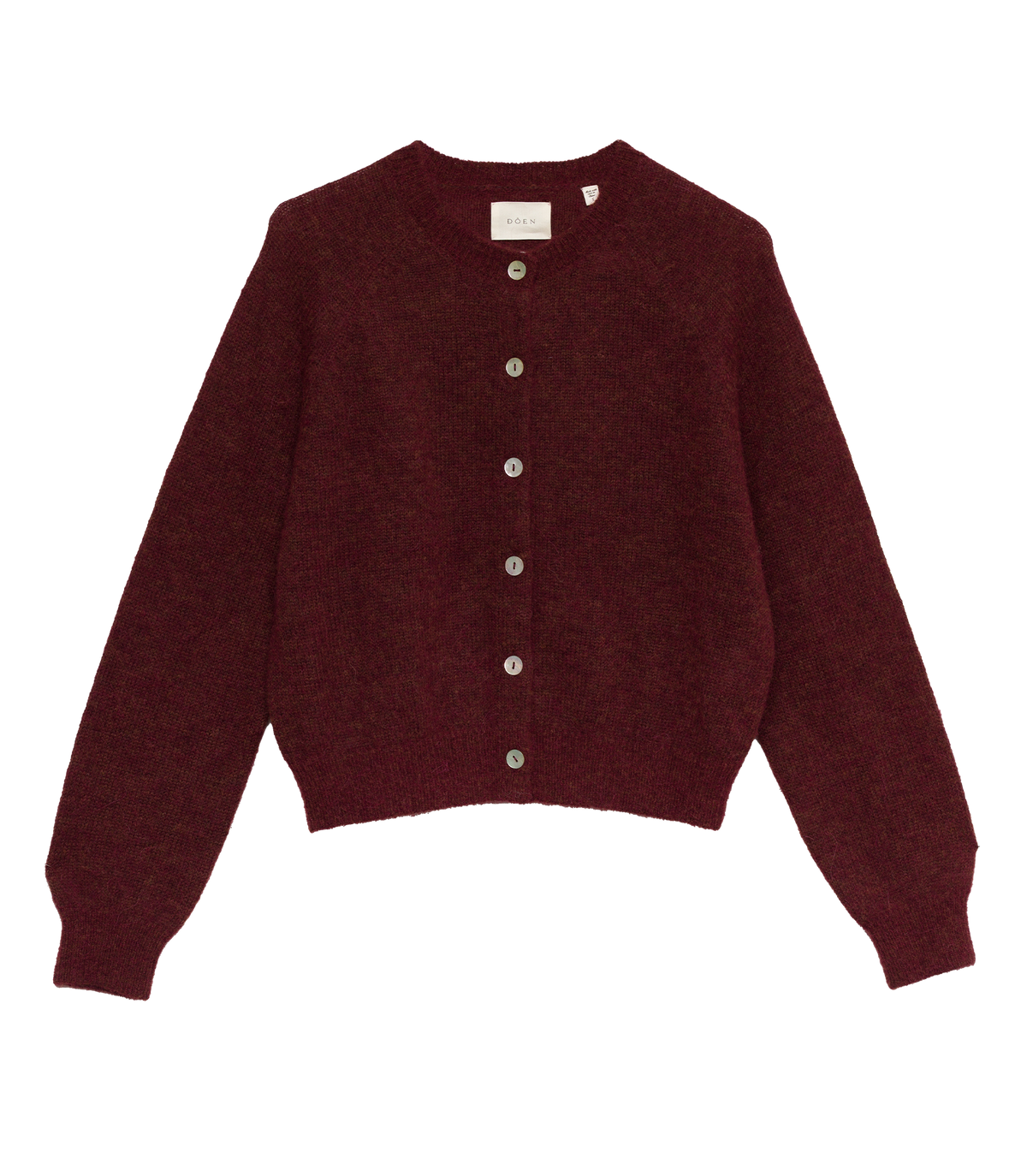 PETRA CARDIGAN -- BORDEAUX
