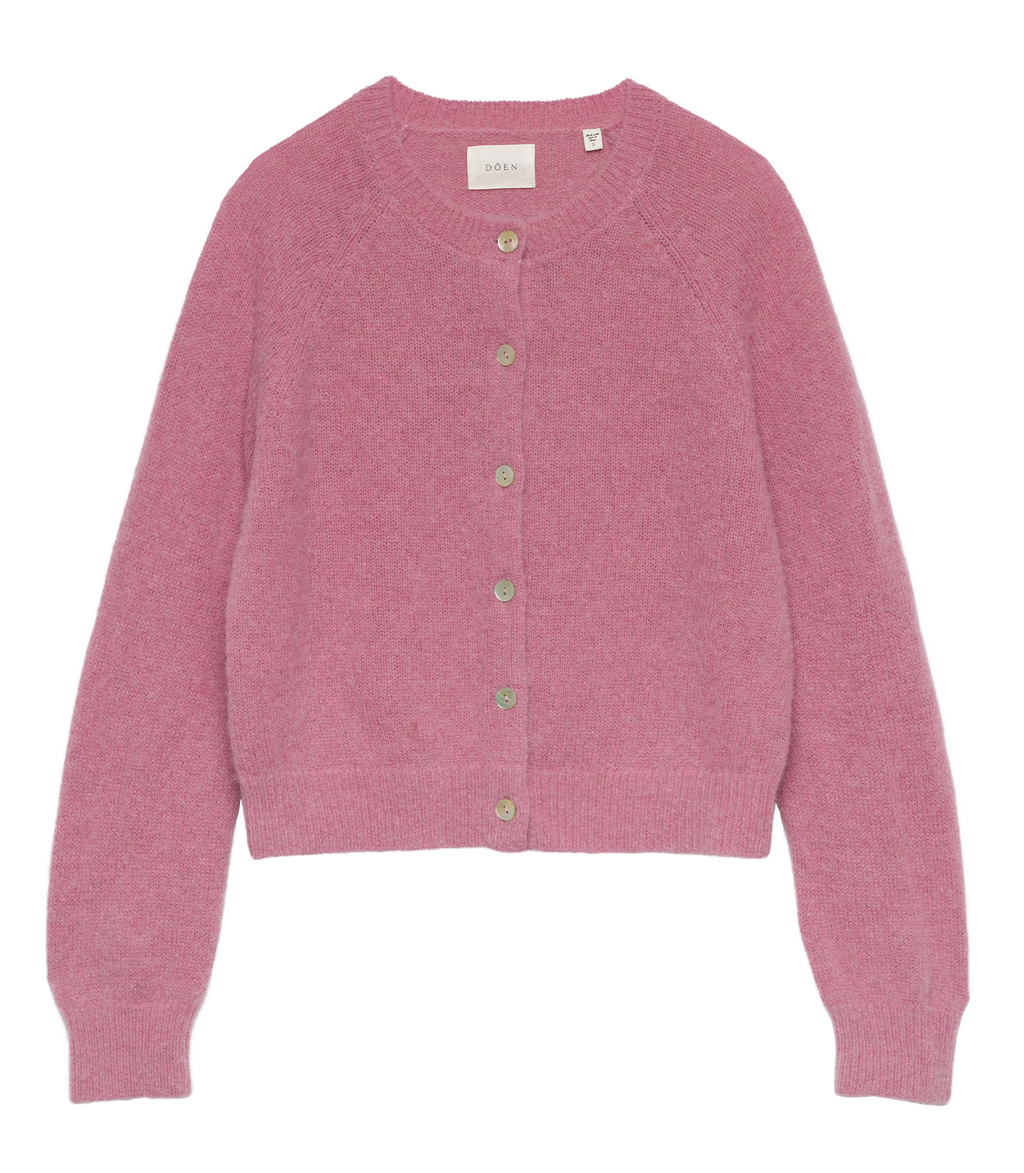 PETRA CARDIGAN -- ROSEBUD