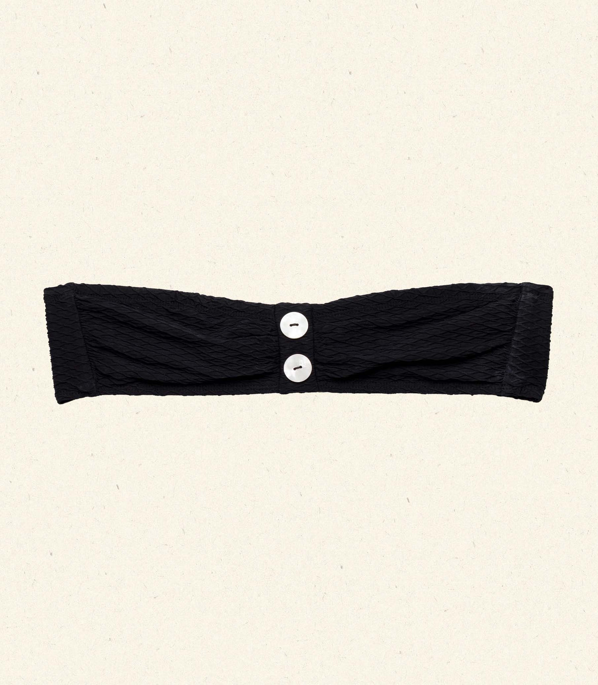 RIVA BIKINI TOP -- NERO