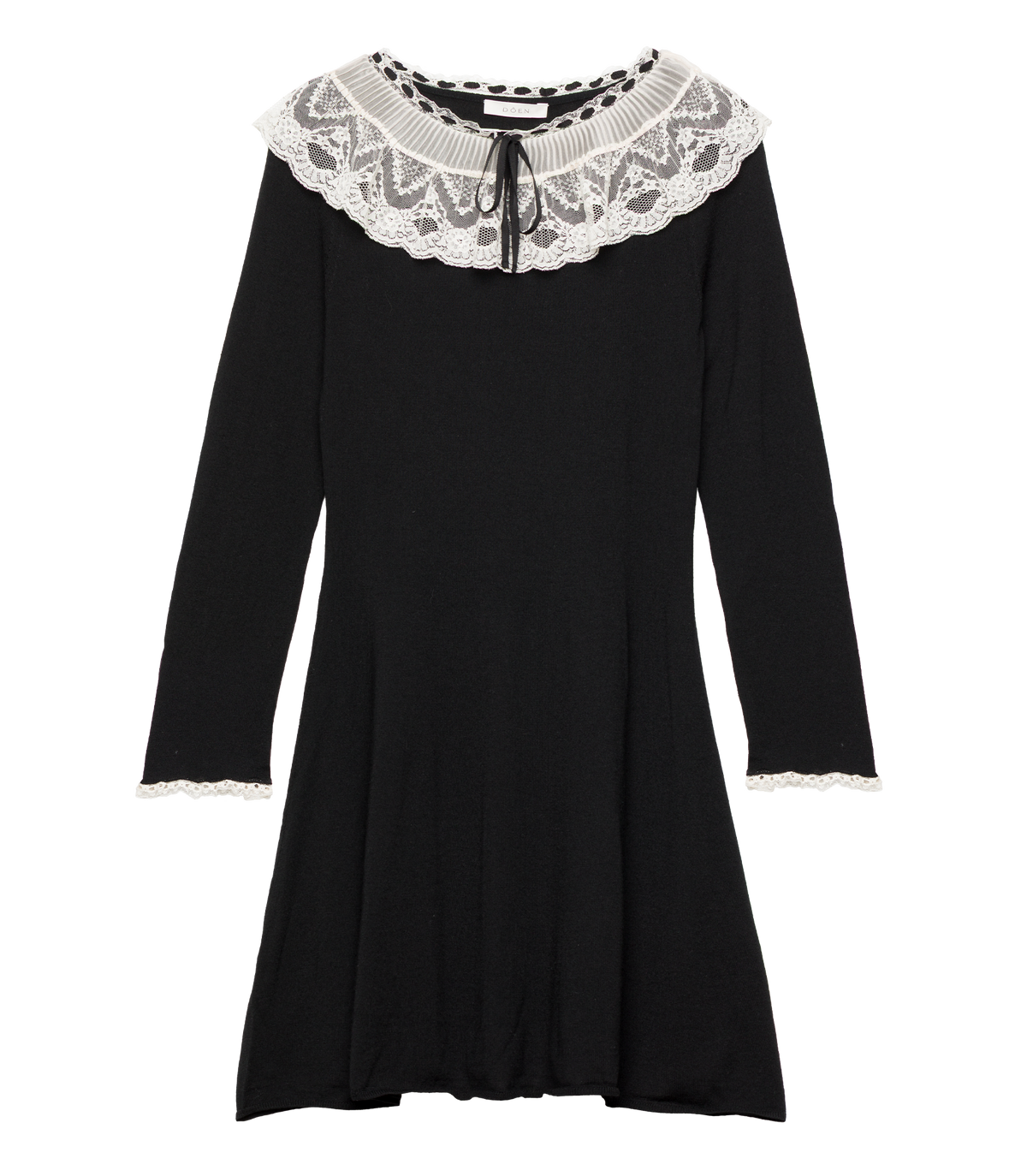 SANDRINE DRESS -- BLACK