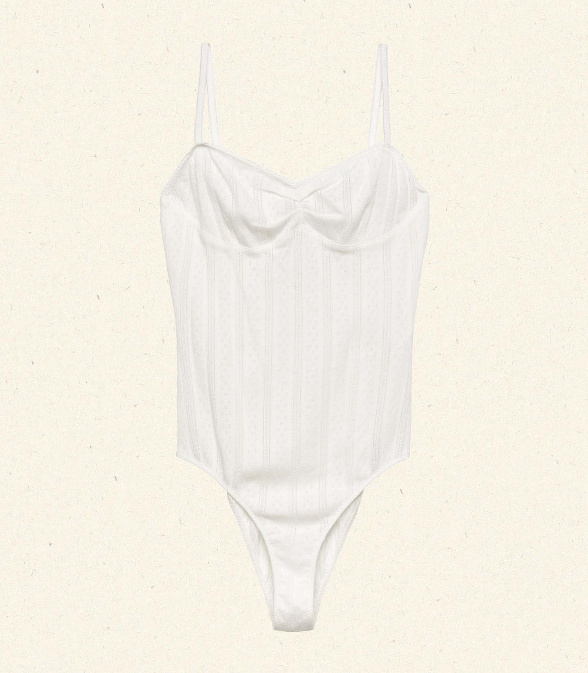 SIGRID BODYSUIT -- SALT