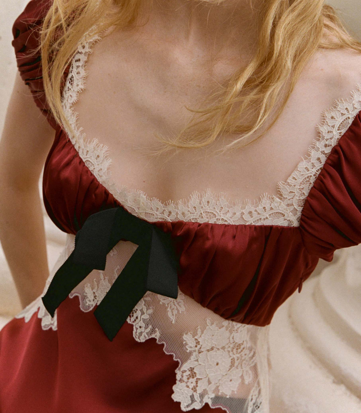 VEDA DRESS -- ELDERBERRY