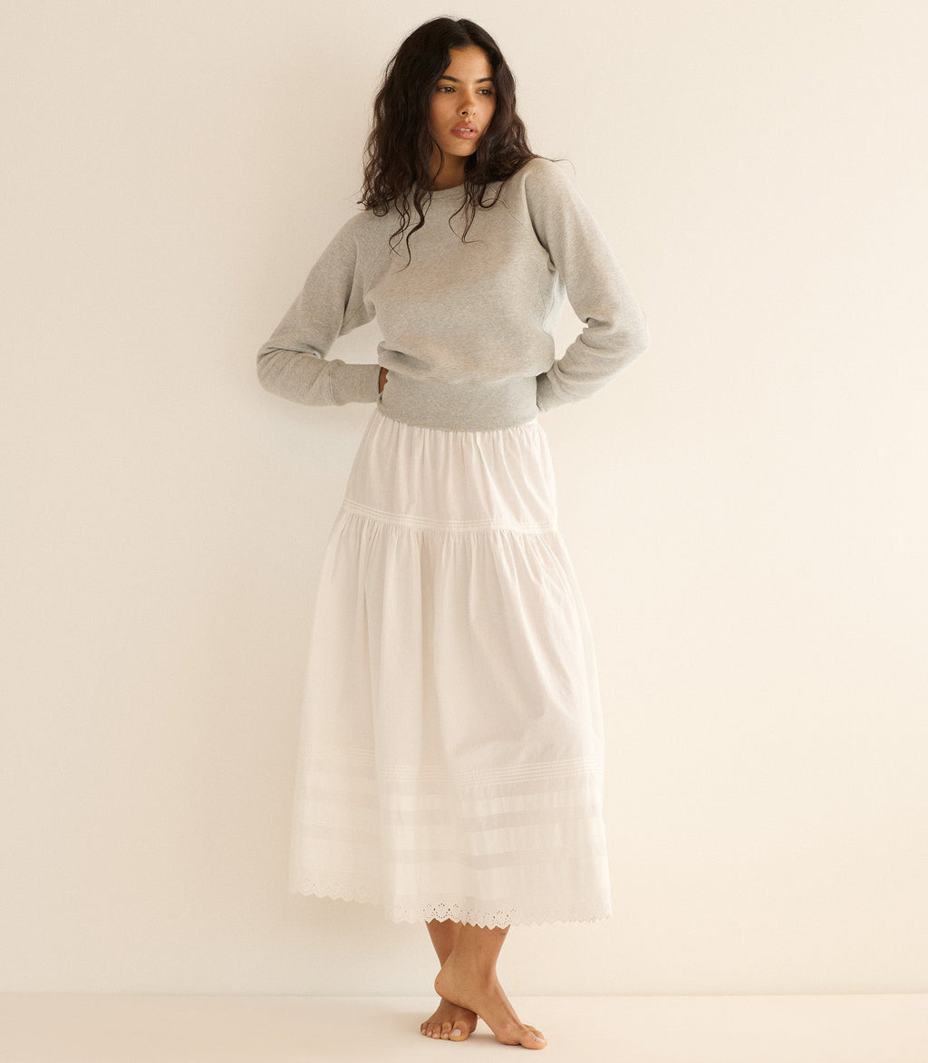 SEBASTIANE SKIRT -- POWDER